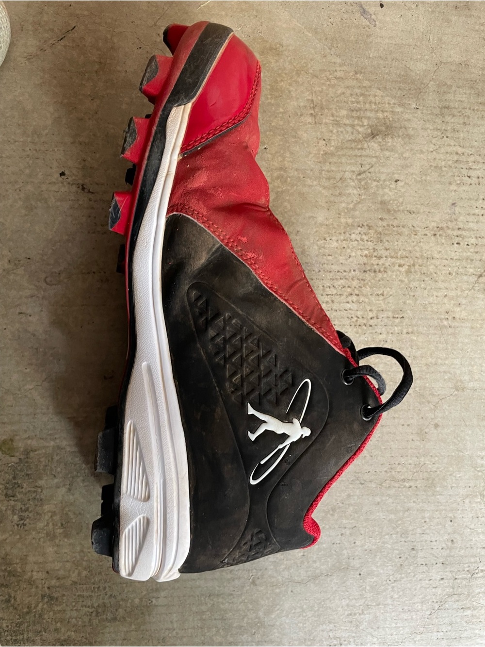 SWINGNGMAN Nike Men’s Red and Black GOLF SHOES
